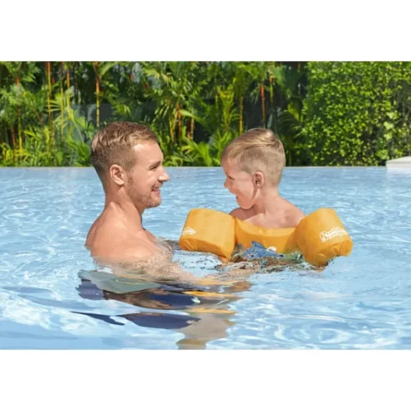 Bestway Puddle Jumper Life Jackets-Puddle Jumper Fabric Kids Swim Vest with Armbands