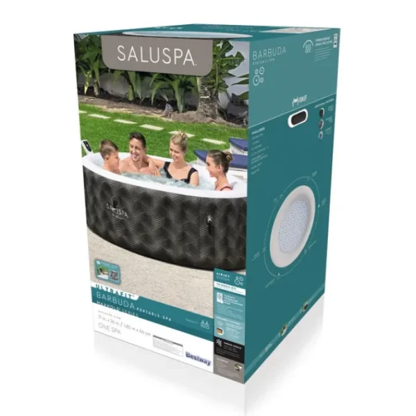 Bestway Energysense | Airjet-SaluSpa Barbuda UltraFit EnergySense AirJet Inflatable Hot Tub 2-4 person