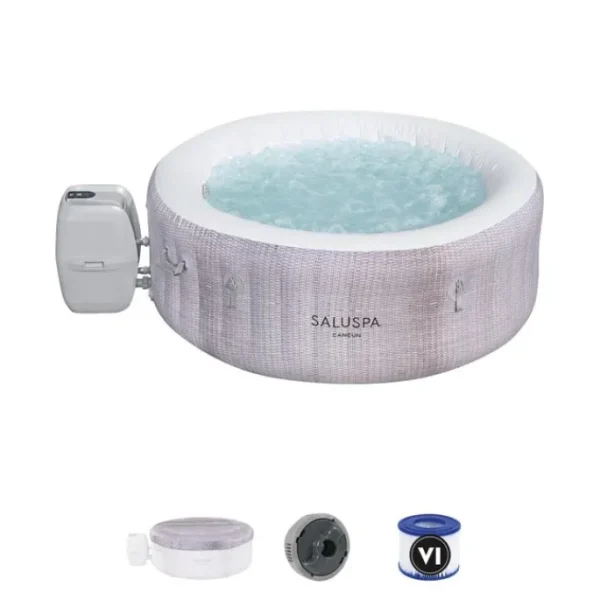 Bestway Energysense-SaluSpa Cancun EnergySense AirJet Inflatable Hot Tub Spa 2-4 person