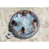 Bestway Airjet-SaluSpa Corsica Energy-Saving Smart AirJet Inflatable Hot Tub 4-6 person, Light Gray