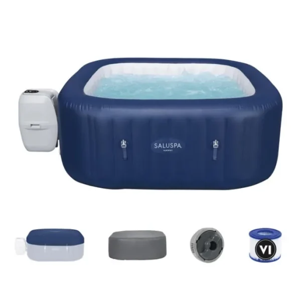 Bestway Energysense-SaluSpa Hawaii EnergySense Smart AirJet Inflatable Hot Tub Spa 4-6 person