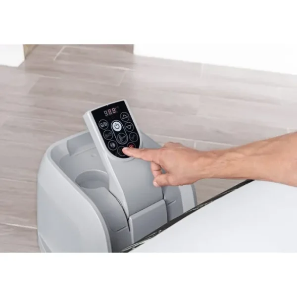 Bestway Energysense | Airjet-SaluSpa Hawaii EnergySense Smart Luxe AirJet Inflatable Hot Tub with LED Lights and App-Control 4-6 person