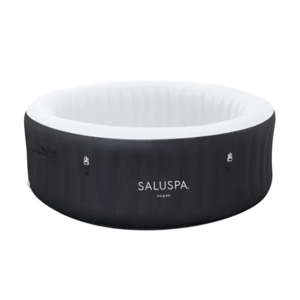 Bestway Hot Tub Liners-SaluSpa Miami AirJet Hot Tub Liner Replacement, Black