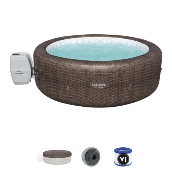 Bestway Energysense-SaluSpa St. Moritz EnergySense Smart Signature AirJet Inflatable Hot Tub with App-Control 5-7 person