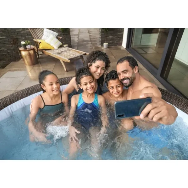 Bestway Energysense-SaluSpa St. Moritz EnergySense Smart Signature AirJet Inflatable Hot Tub with App-Control 5-7 person