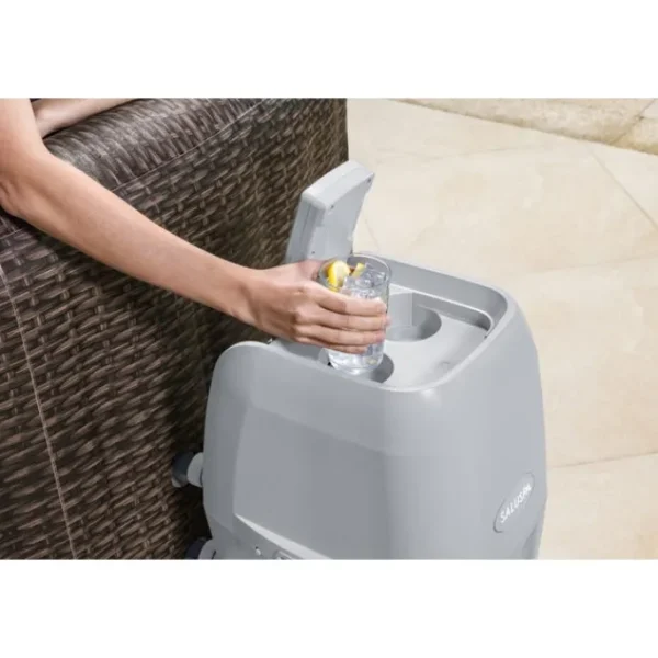 Bestway Energysense-SaluSpa St. Moritz EnergySense Smart Signature AirJet Inflatable Hot Tub with App-Control 5-7 person