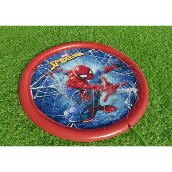 spiderman_quot_child_lawn_3.webp Bestway Sprinklers-Spider-Man 65" Child Lawn Sprinkler Splash Pad, Ages 2+